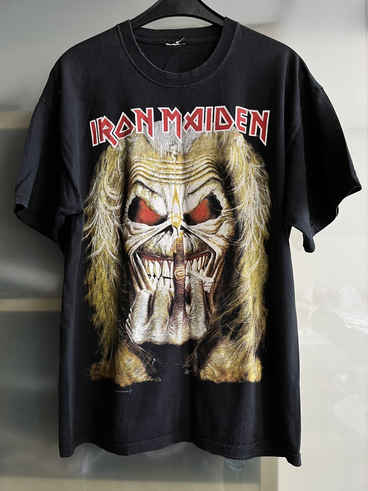 Band Tees × Iron Maiden × Vintage Vintage 1997 Iron Maiden T