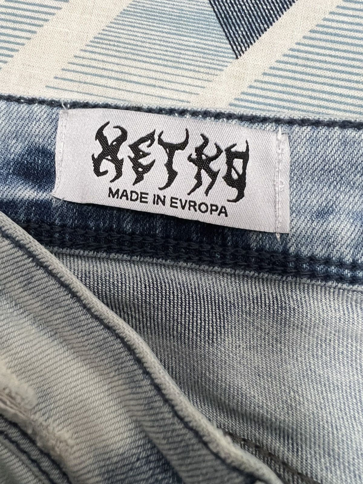 Other Xetko Hand Distressed Denim Jeans Size US 32 / EU 48 - 3 Thumbnail