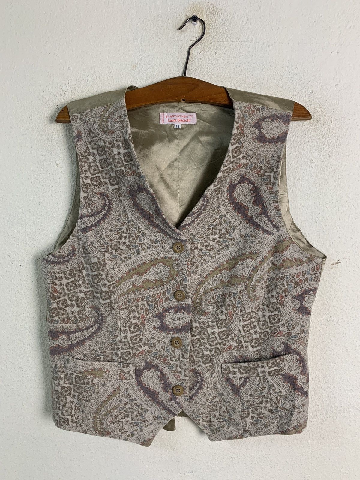 Laura Biagiotti Laura Biagiotti Vest Size US S / EU 44-46 / 1 - 1 Thumbnail