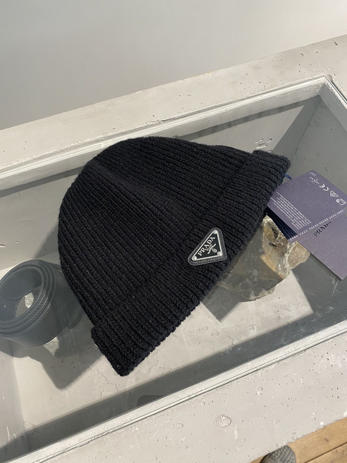 Prada BNWT Prada Wool and Cashmere Beanie Size ONE SIZE - 1 Thumbnail