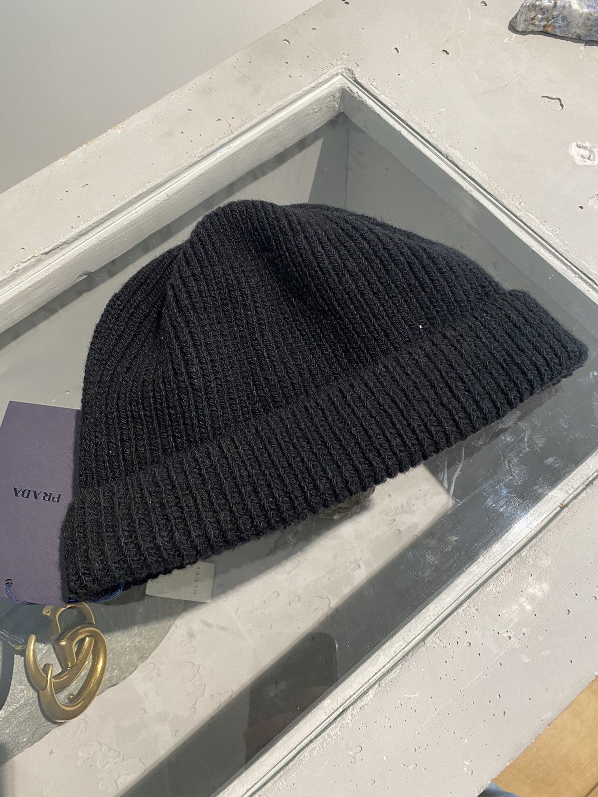 Prada BNWT Prada Wool and Cashmere Beanie Size ONE SIZE - 2 Thumbnail