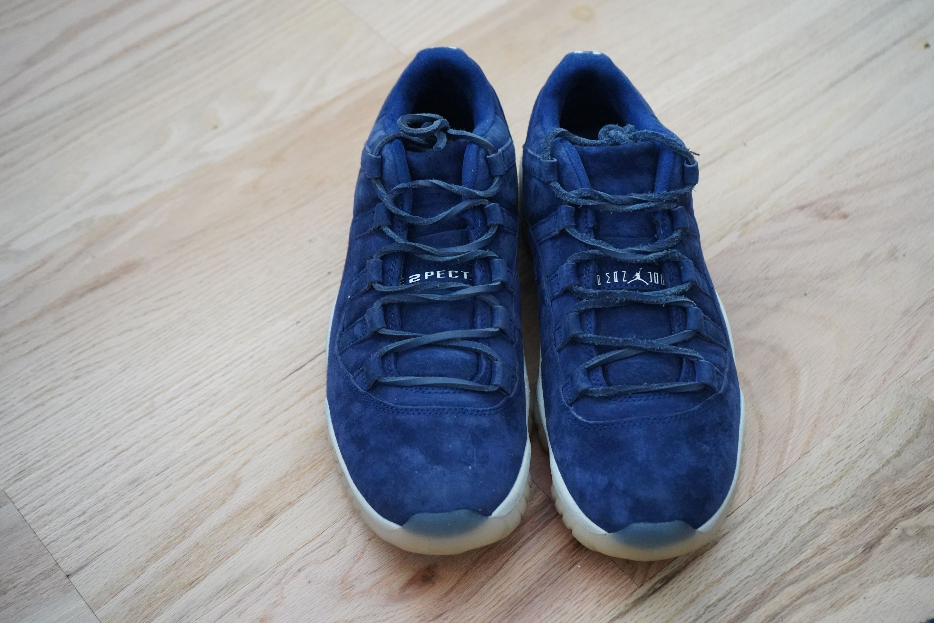 Derek Jeter Air Jordan 11 Lows Navy Blue