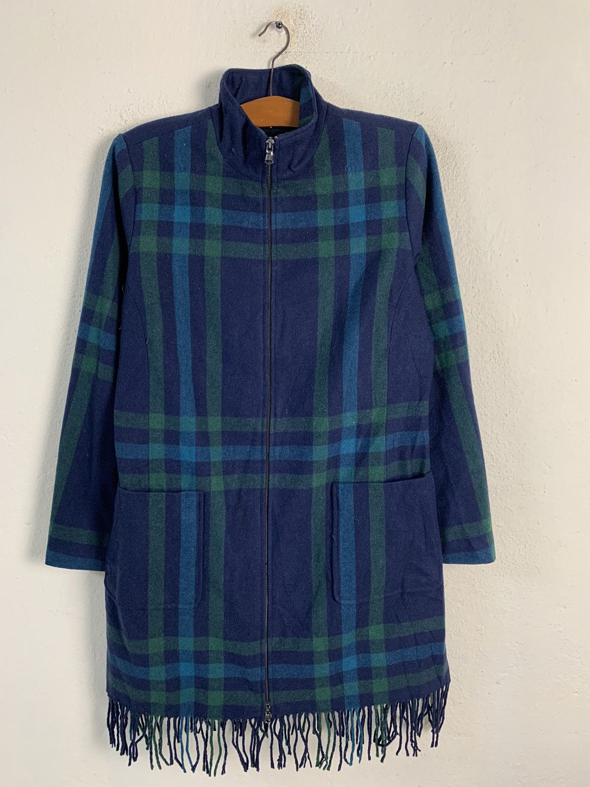 Isaac Mizrahi Isaac Mizrahi Live Plaid Jacket Size XXS / US 00 / IT 34 - 1 Thumbnail