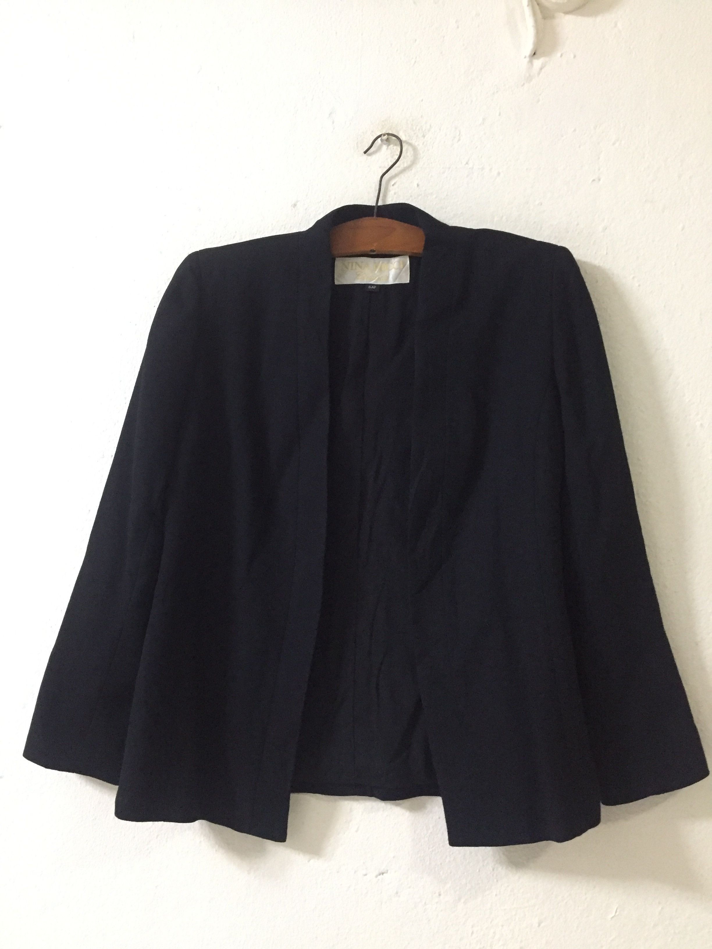 image of Nina Ricci Blazer Women Jacket in Black (Size XS)