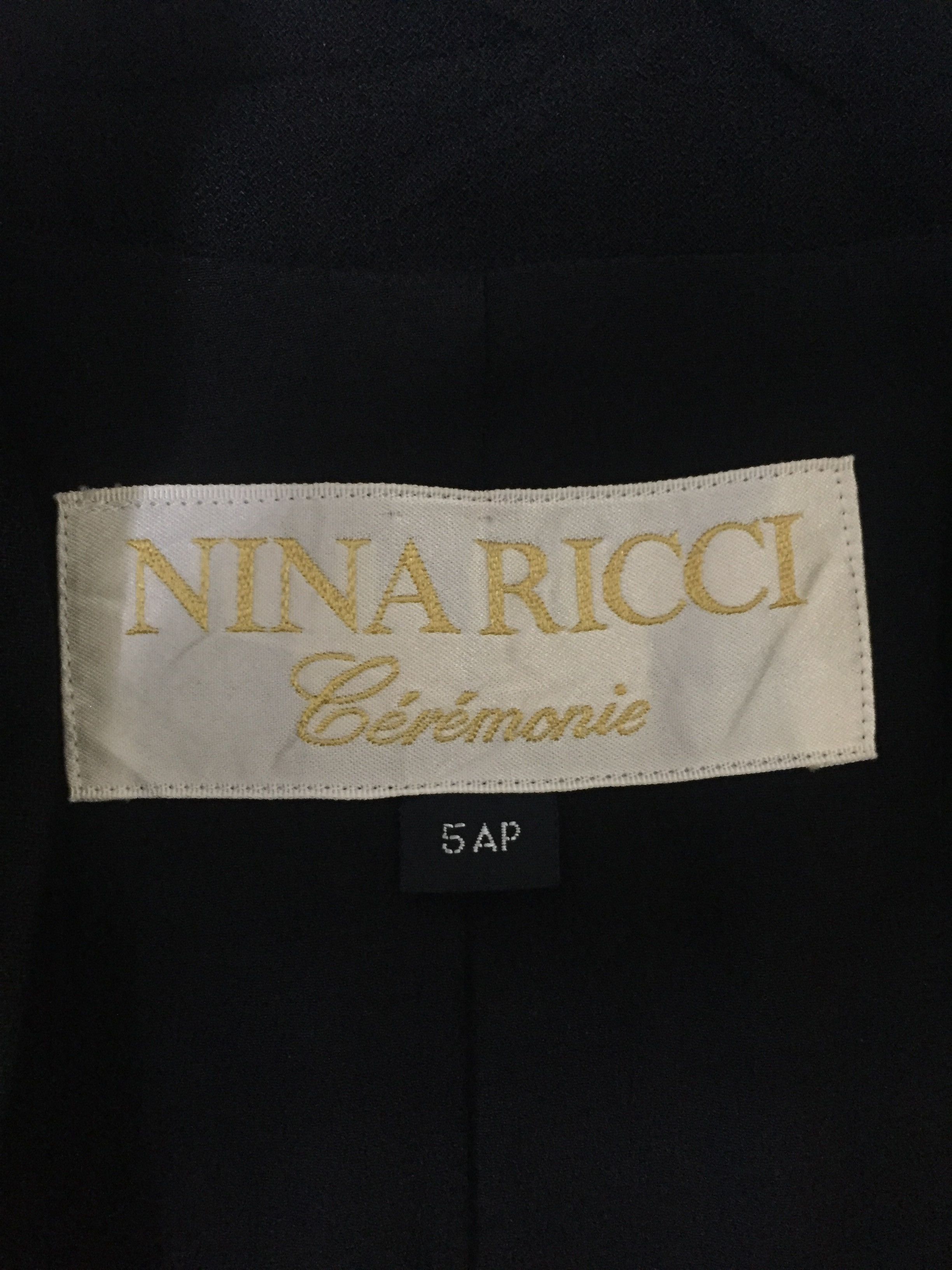 Nina Ricci Nina Ricci Blazer Women Jacket Size XS / US 0-2 / IT 36-38 - 5 Thumbnail
