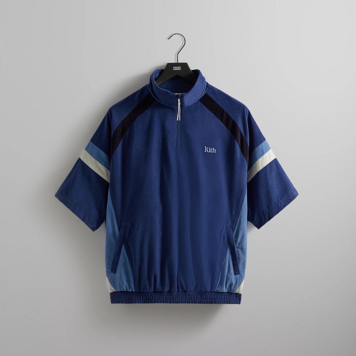 Kith Kith Mixed Micro Cord Linden Retro Quarter Zip sz M