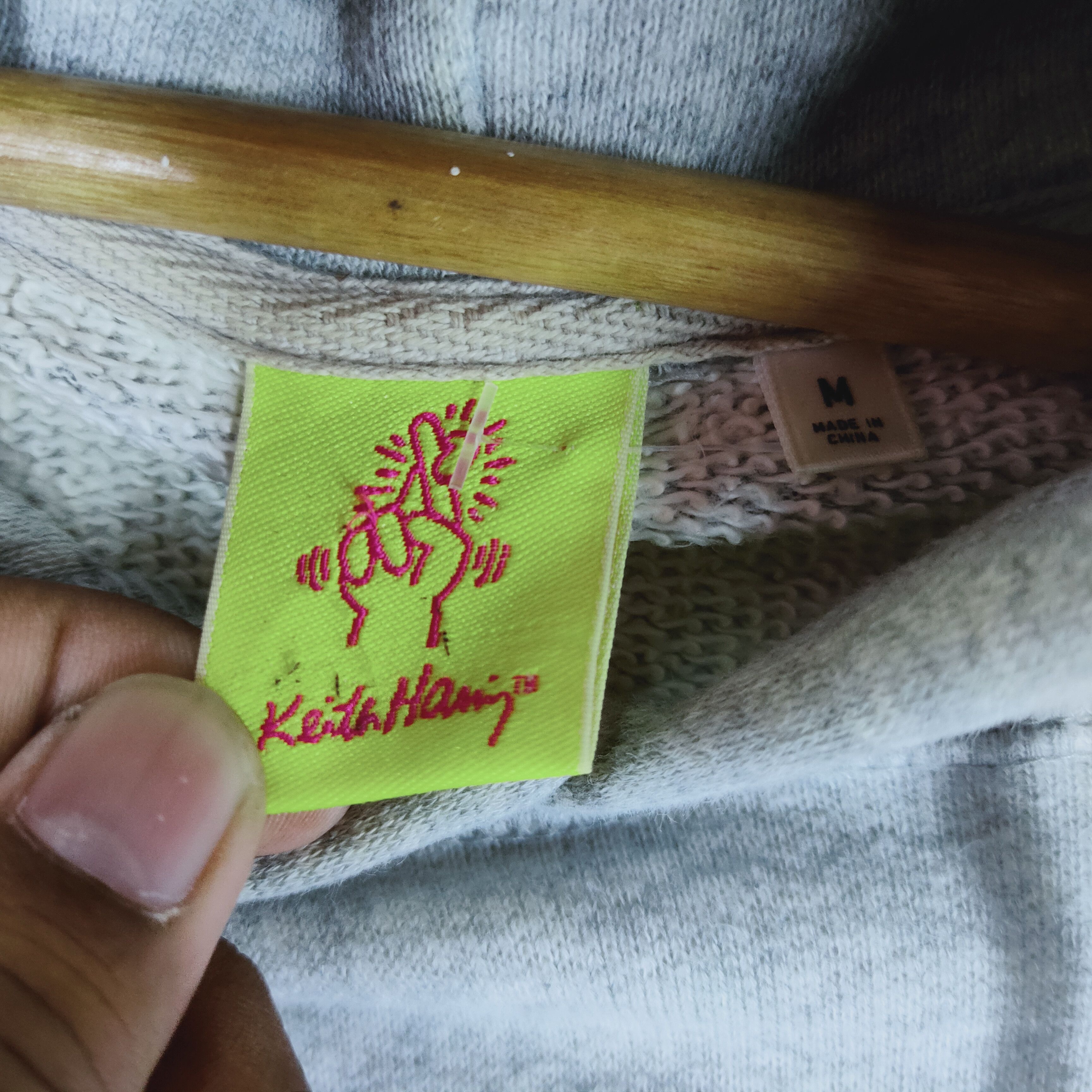 Keith Haring KEITH HARING USA Flag Dancing Big Printed M Size Hoodie Size US M / EU 48-50 / 2 - 6 Thumbnail