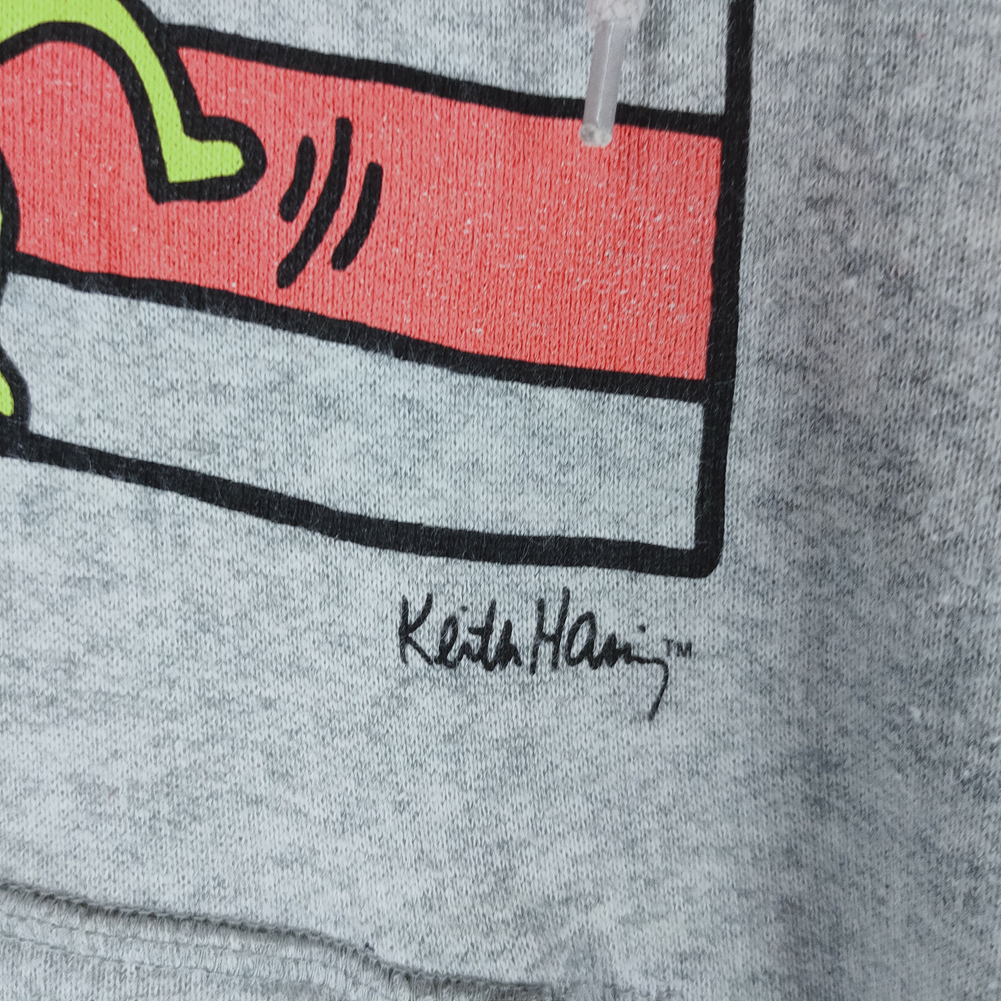 Keith Haring KEITH HARING USA Flag Dancing Big Printed M Size Hoodie Size US M / EU 48-50 / 2 - 3 Thumbnail