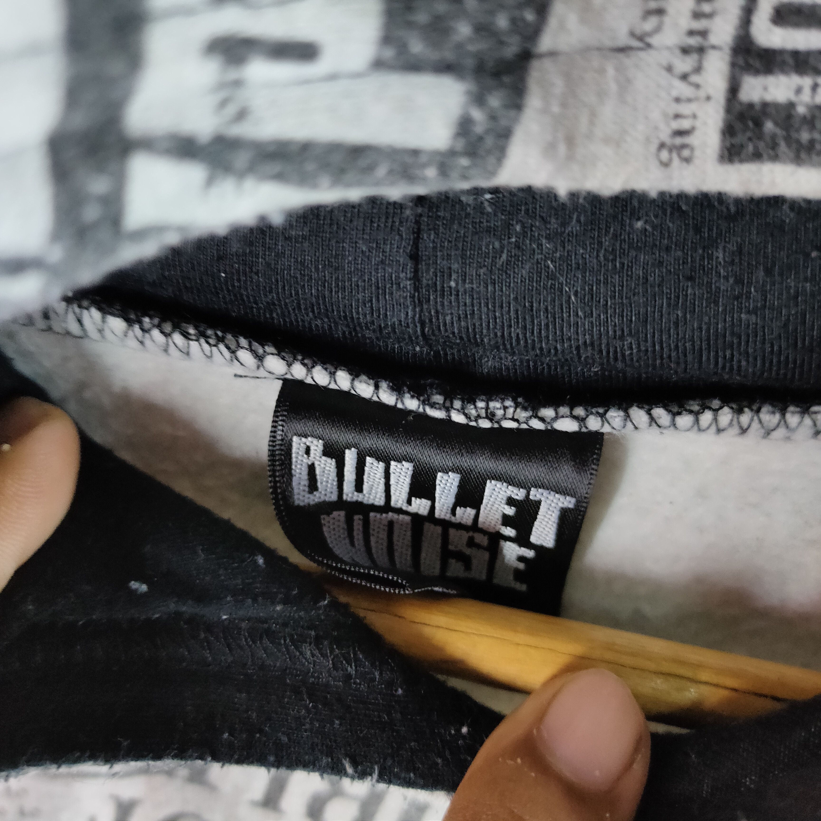 Japanese Brand BULLET NOISE Full Print Small Size Hoodie Sweatshirt Size US XS / EU 42 / 0 - 2 Thumbnail