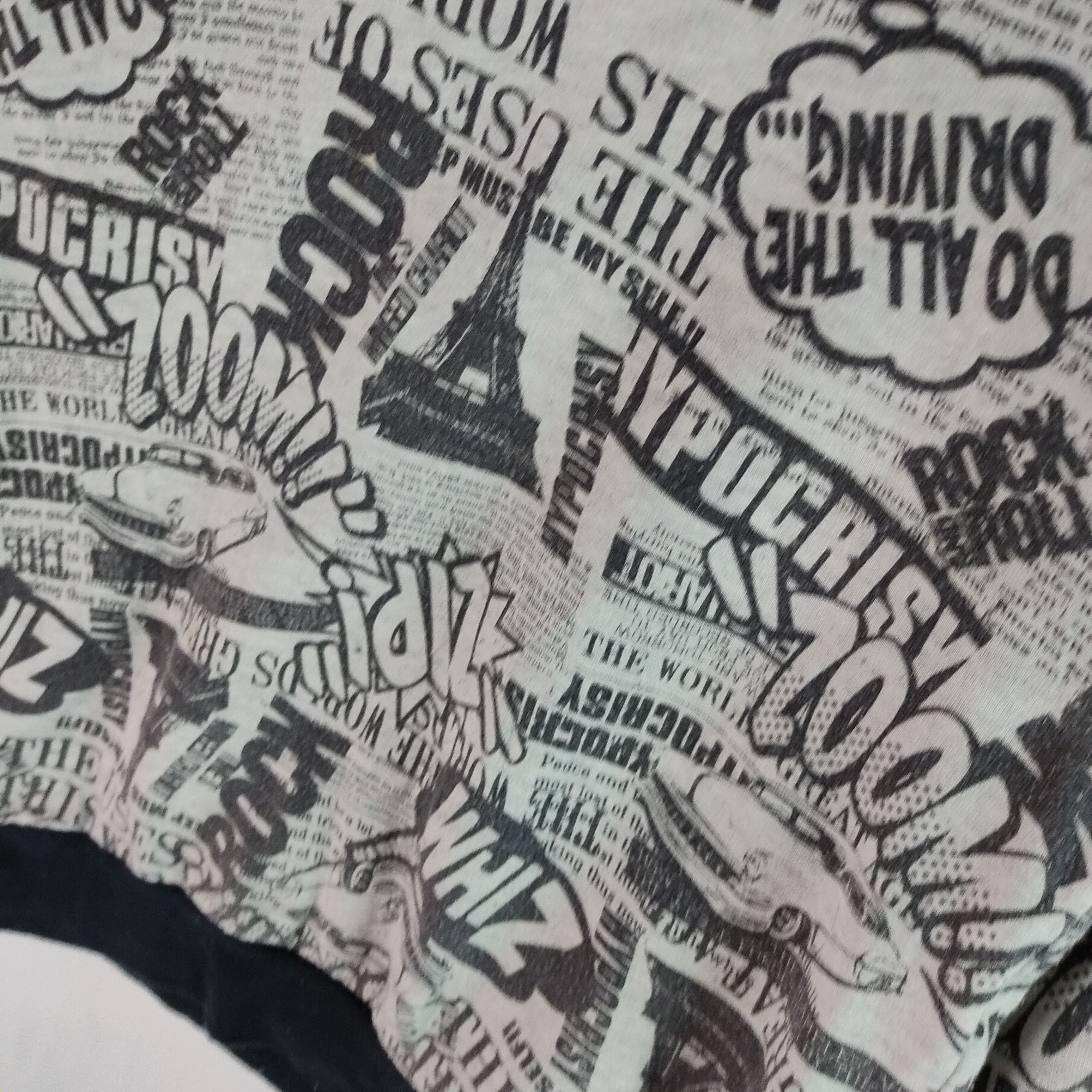 Japanese Brand BULLET NOISE Full Print Small Size Hoodie Sweatshirt Size US XS / EU 42 / 0 - 3 Thumbnail