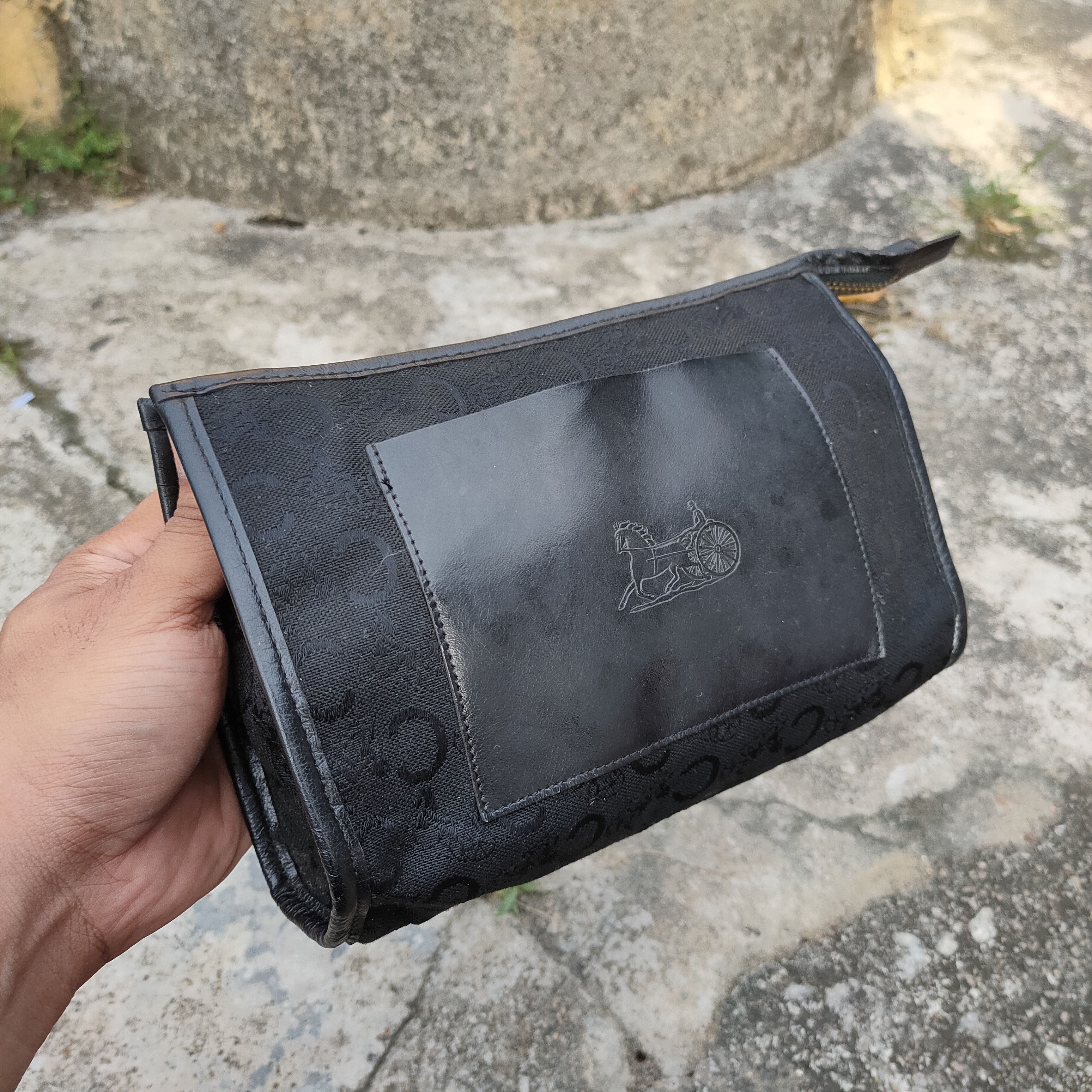Celine Vintage CELINE CLUTCH BAG Monogram Made in Italy Size ONE SIZE - 1 Thumbnail