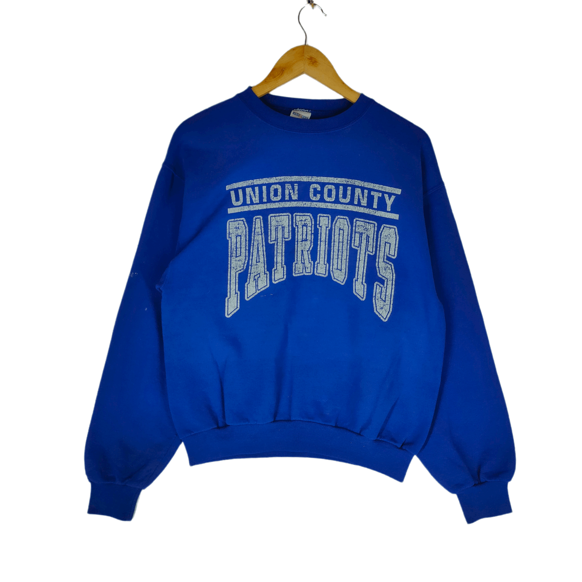 Vintage Vintage UNION COUNTY PATRIOT Spellout Sweatshirt Size US M / EU 48-50 / 2 - 1 Thumbnail