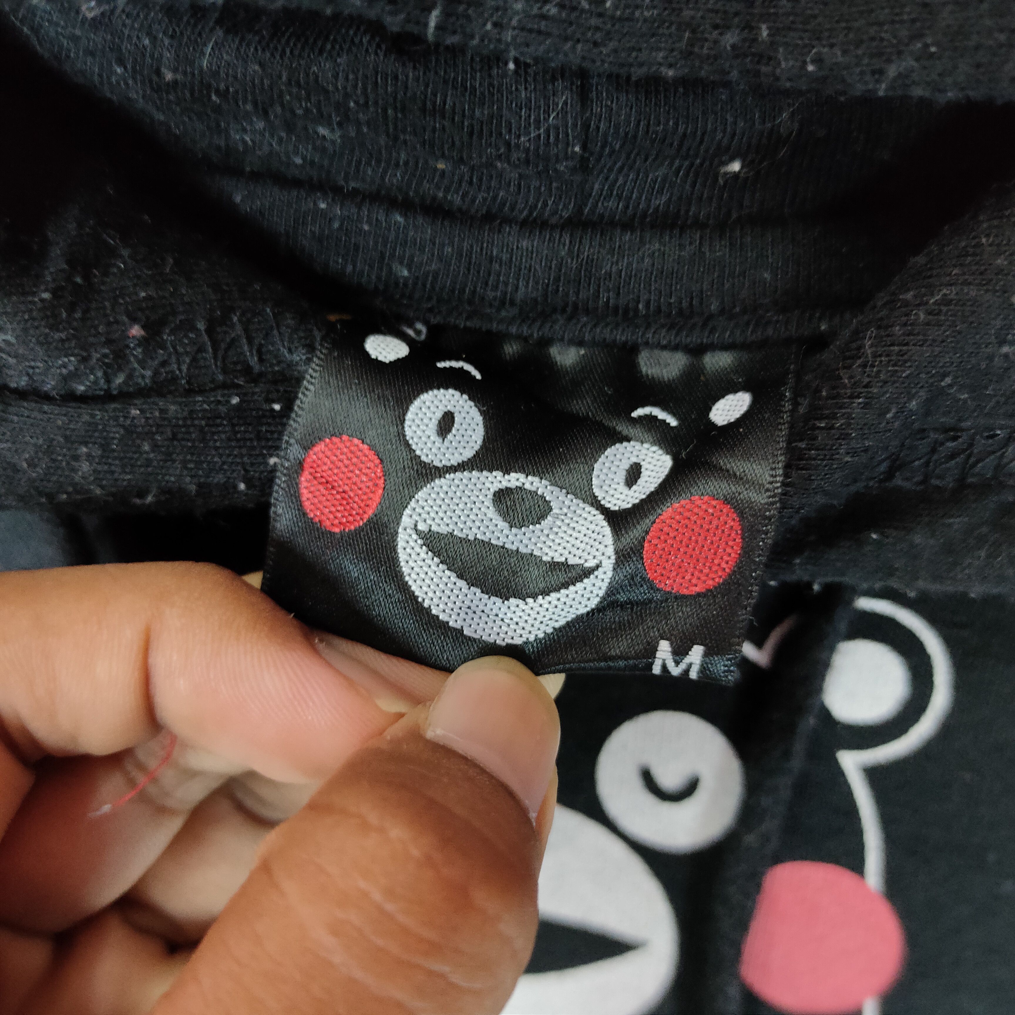 Cartoon Network Nice!! KUMAMON Front Back Big Printed Cartoon Hoodie Size US M / EU 48-50 / 2 - 4 Thumbnail
