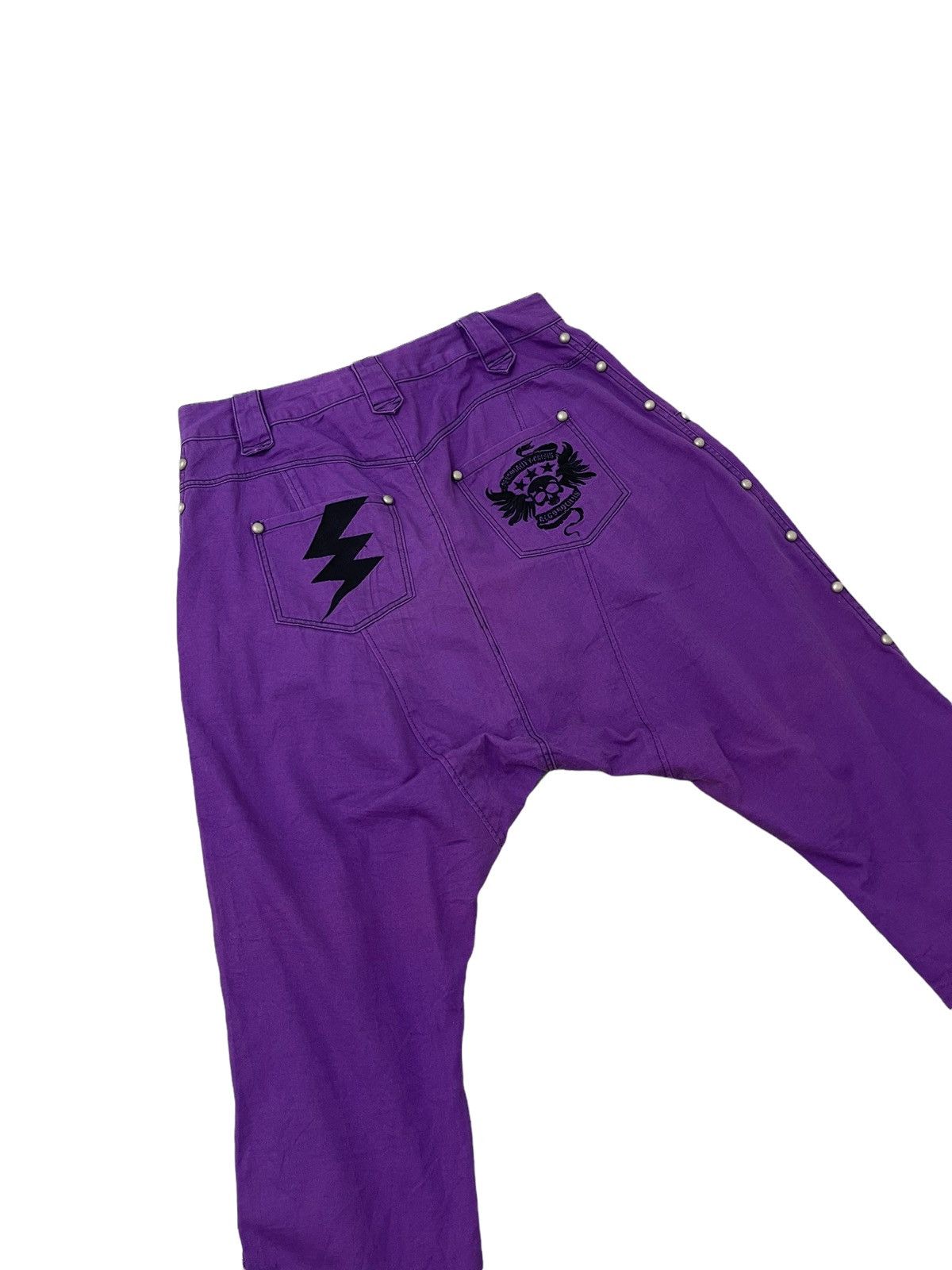Japanese Brand Japan Brand Algonquins Drop Croth Studs Punk Embroydery 16🟦 Size US 31 - 9 Thumbnail