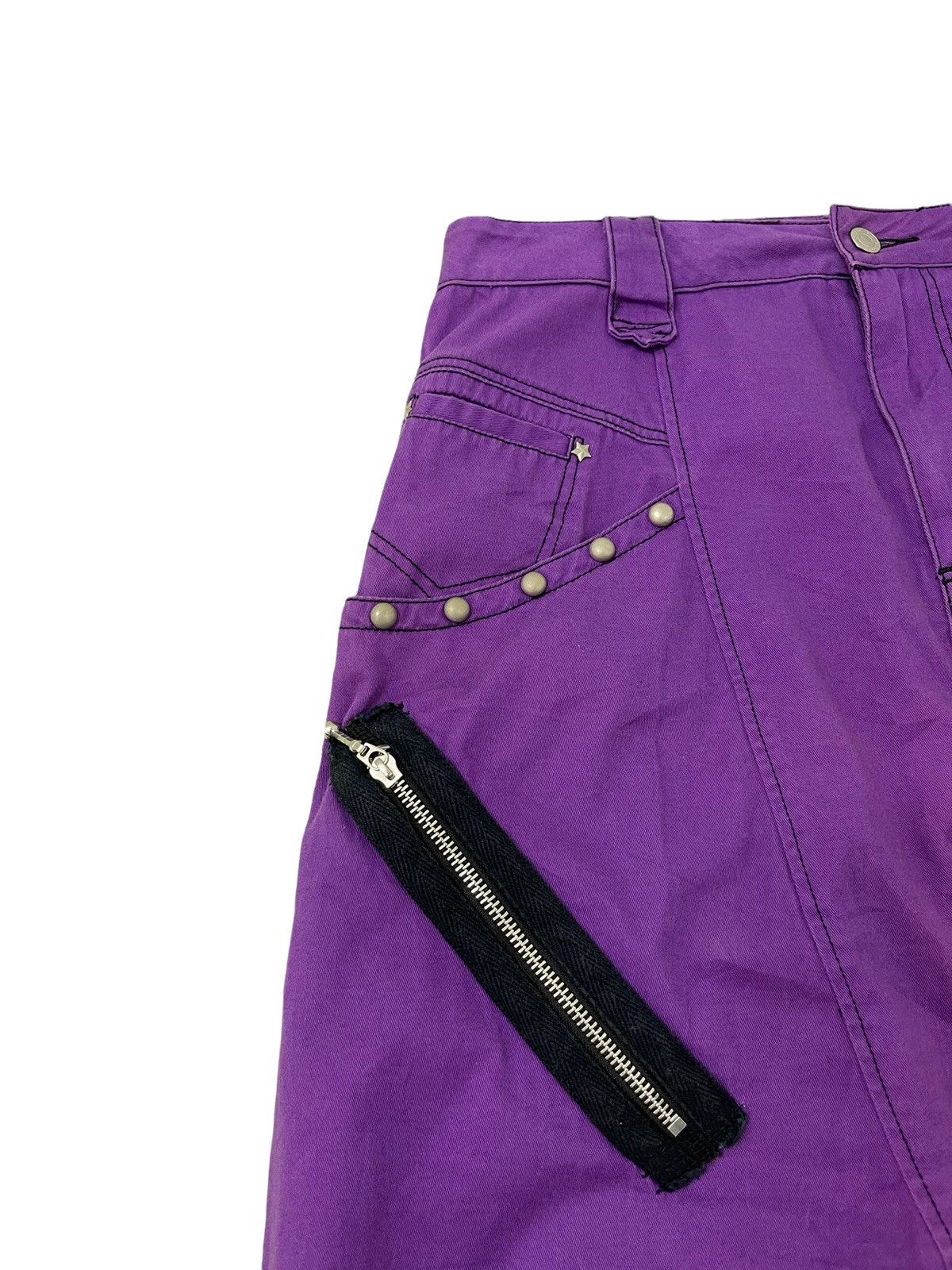 Japanese Brand Japan Brand Algonquins Drop Croth Studs Punk Embroydery 16🟦 Size US 31 - 5 Thumbnail