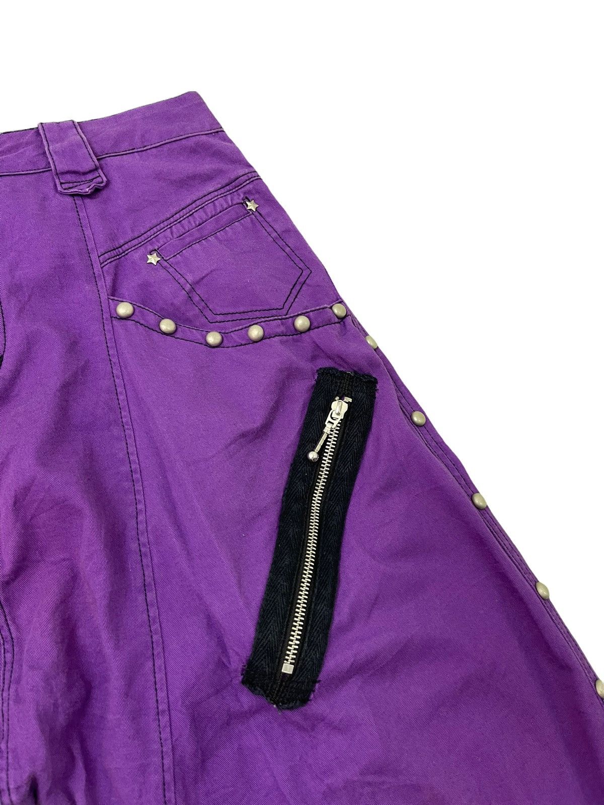Japanese Brand Japan Brand Algonquins Drop Croth Studs Punk Embroydery 16🟦 Size US 31 - 6 Thumbnail