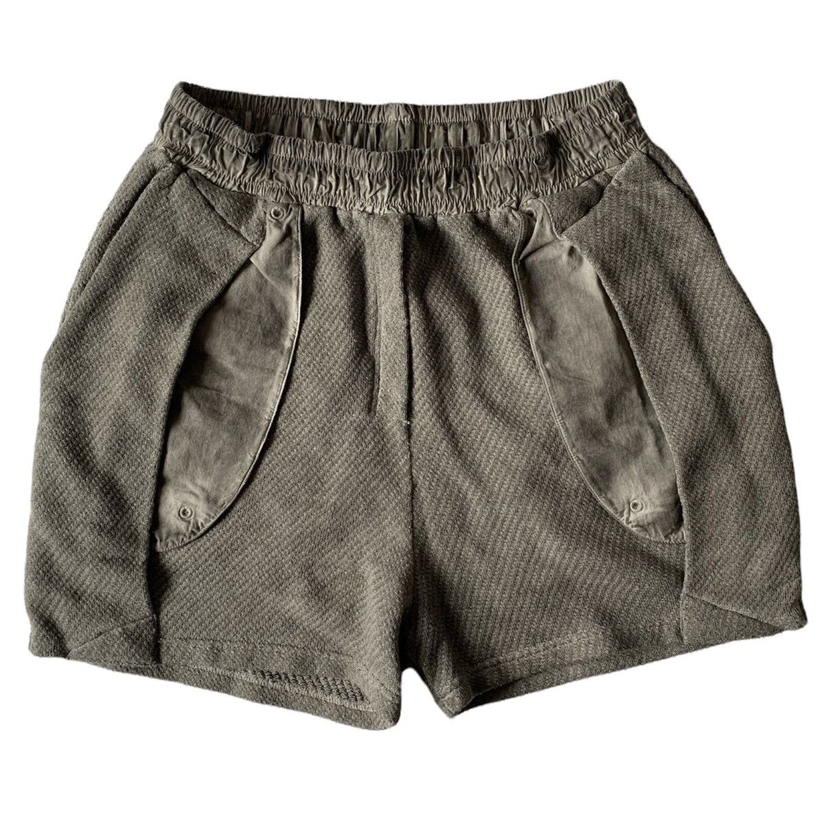 Silent By Damir Doma Cold Dyed Gray Shorts