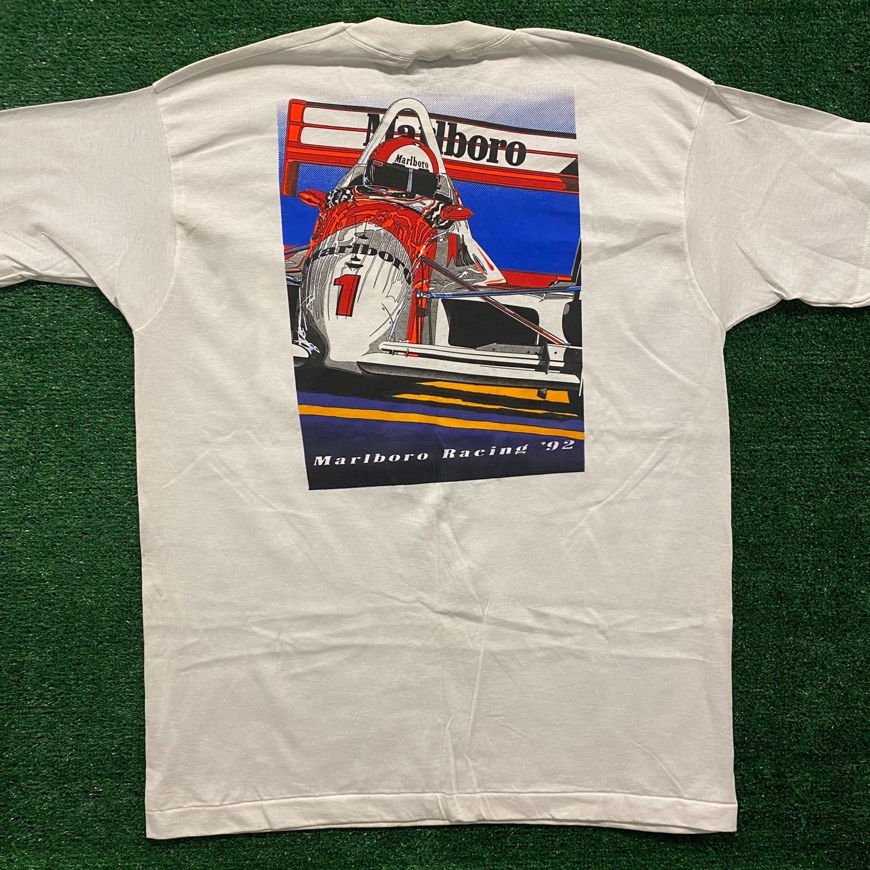 Marlboro Marlboro Racing 1992 Vintage 90s T-Shirt Size US XL / EU 56 / 4 - 4 Thumbnail