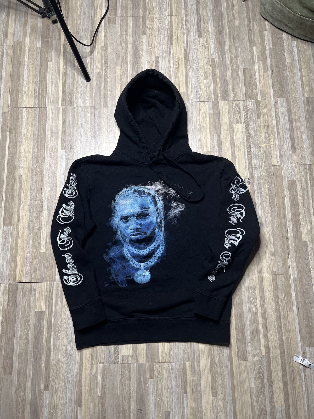 Streetwear Pop Smoke X Ev Bravado WHO DECIDES WAR 666 Hoodie | Grailed