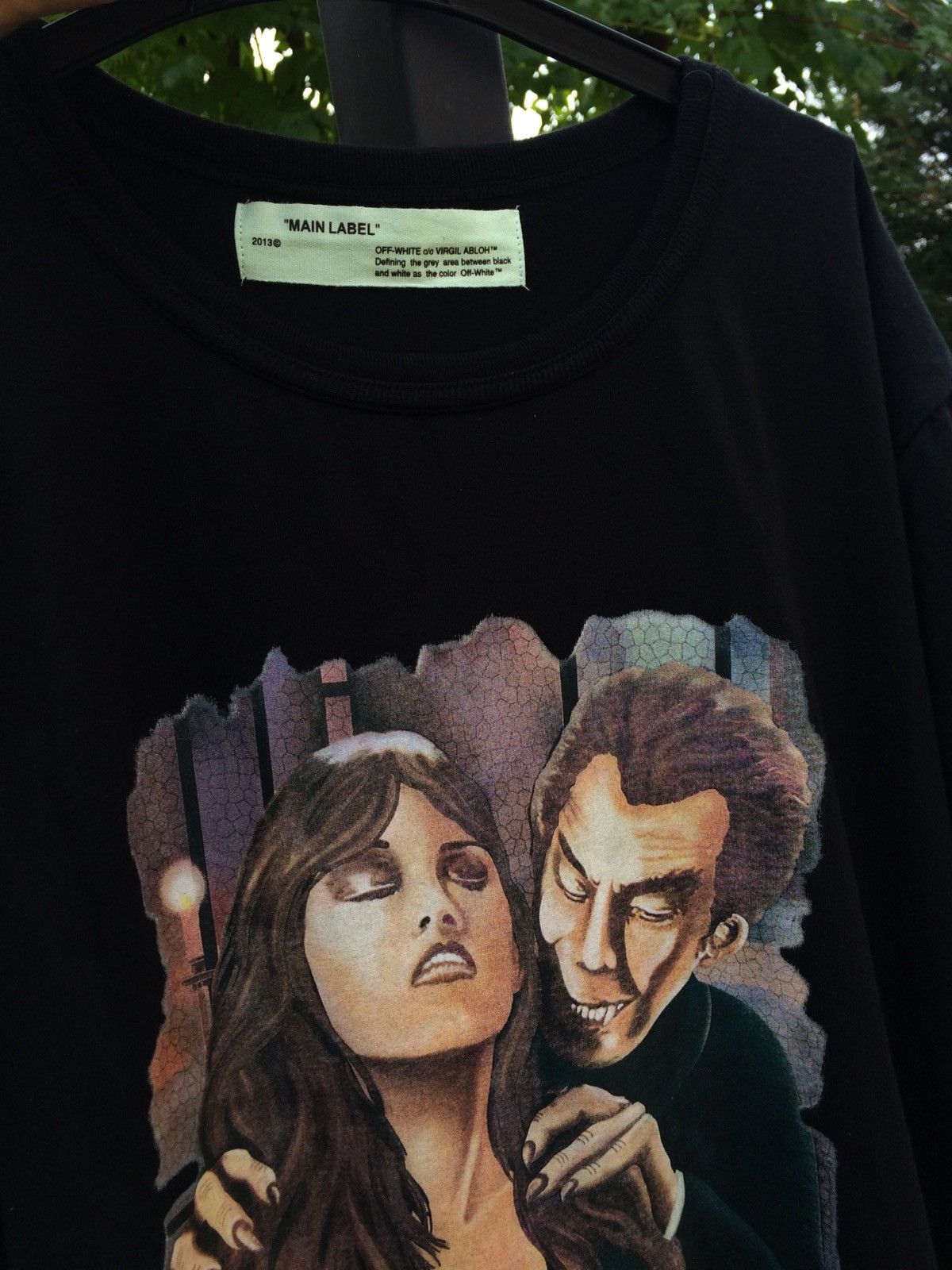 Off White Off White Vampire Print T shirt Grailed