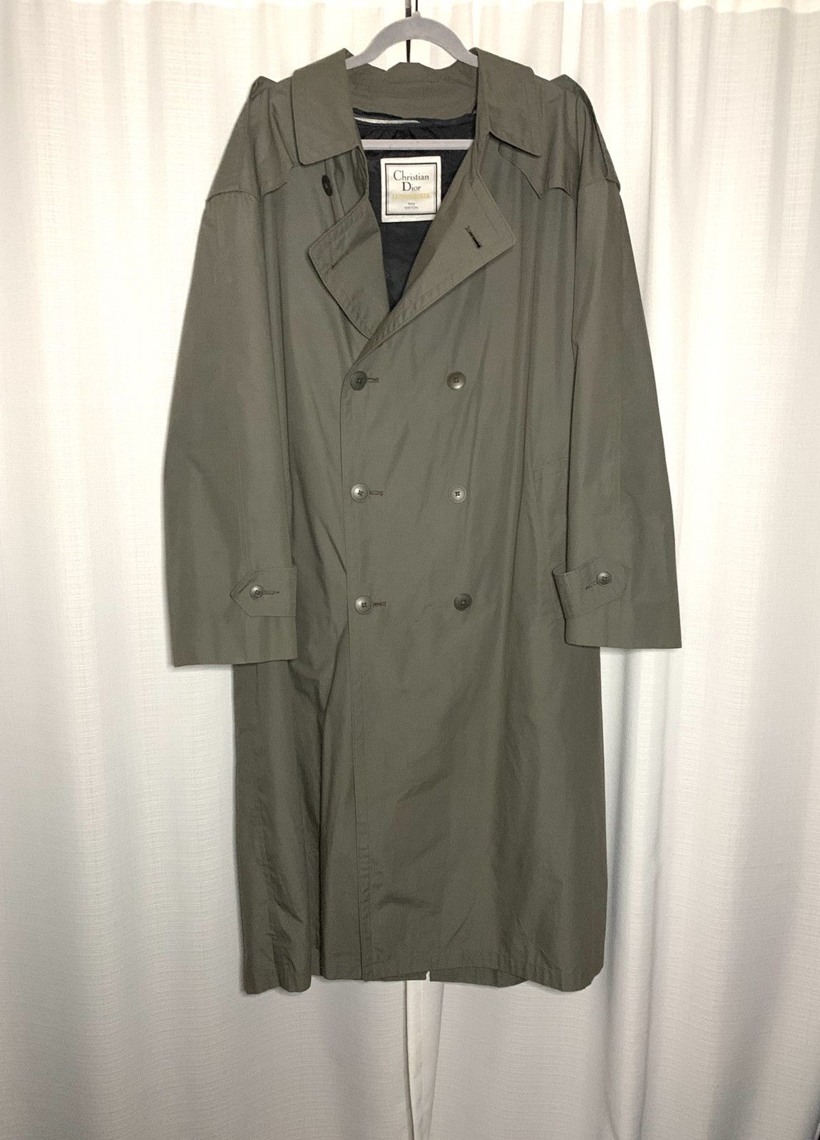 Christian Dior Monsieur DIOR LE CONNAISSEUR GREY TRENCH COAT Size US L / EU 52-54 / 3 - 2 Thumbnail