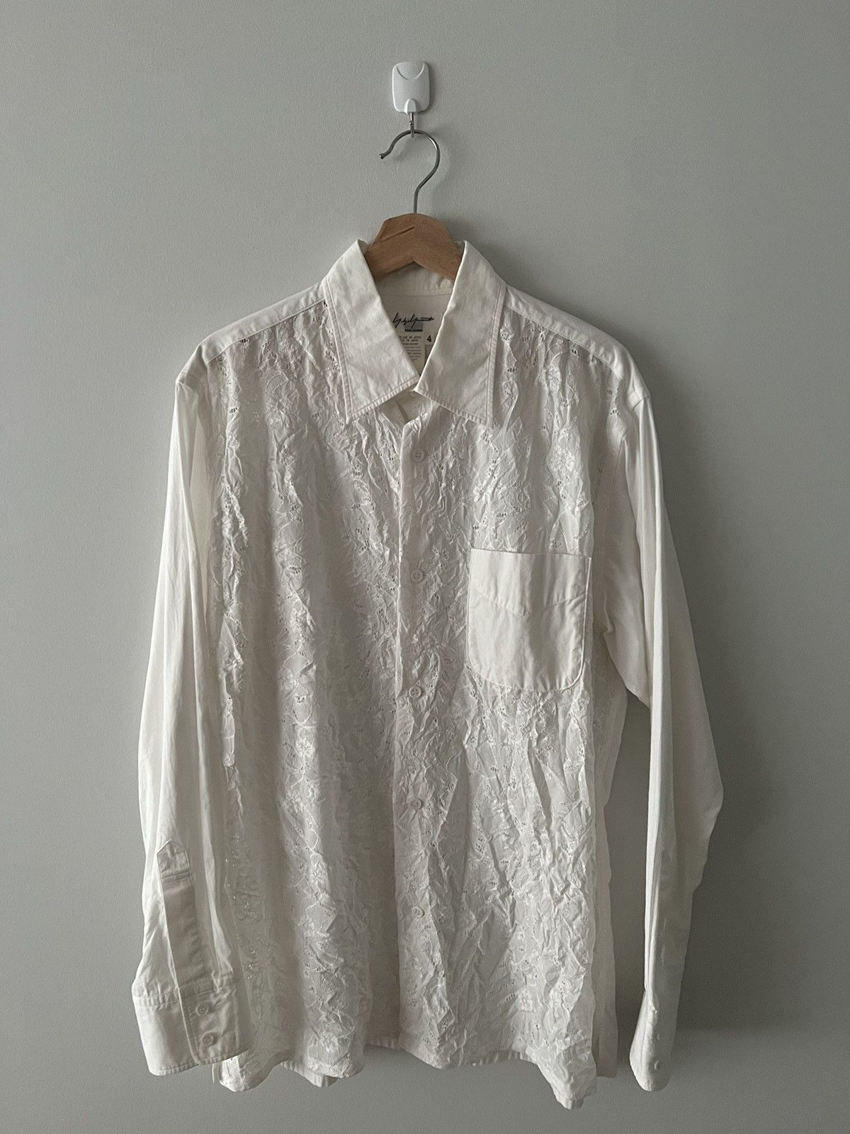 Yohji Yamamoto SS06 flower shirt