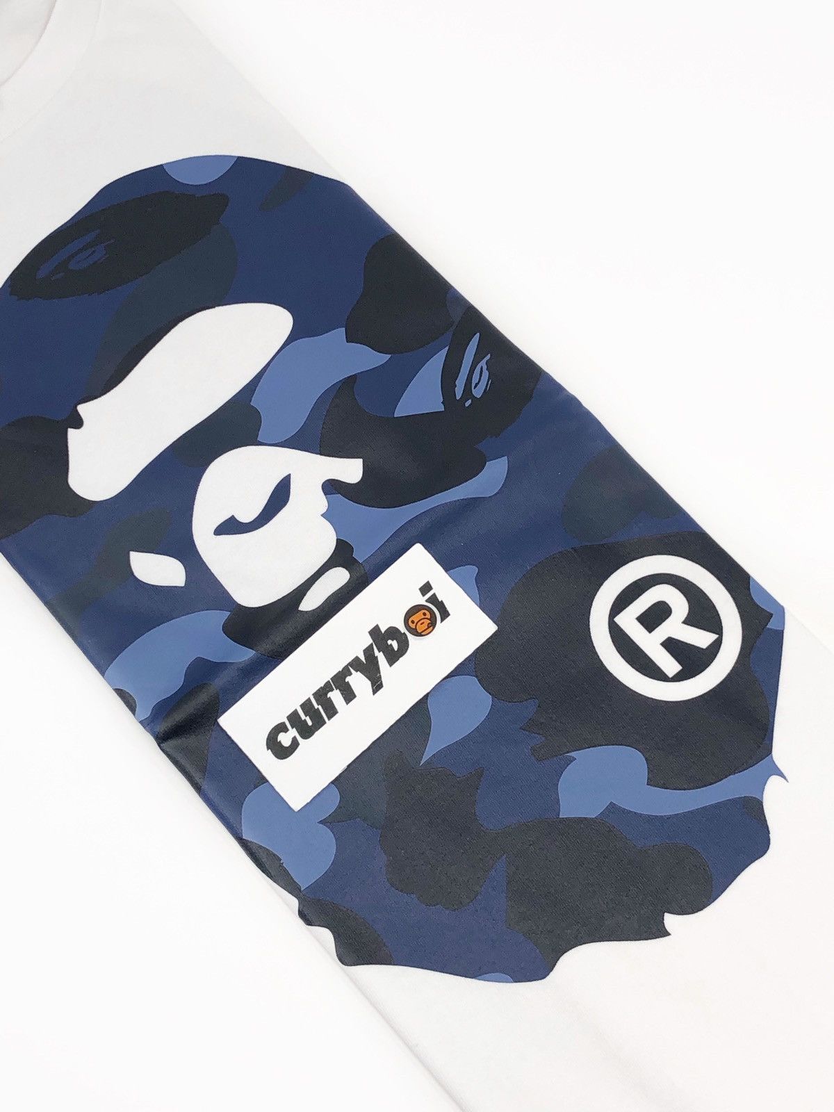 Bape Color Camo Big Ape Head Tee Size US XXL / EU 58 / 5 - 5 Thumbnail