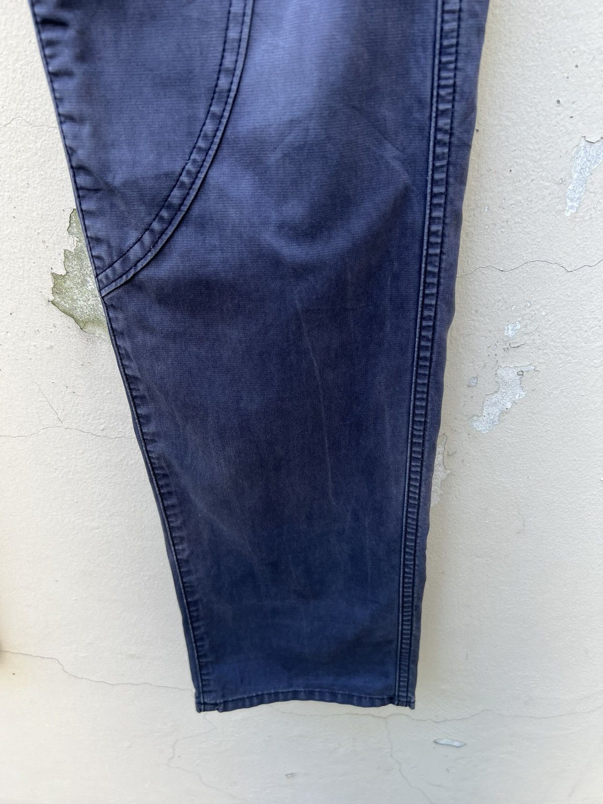 CABANE de ZUCCa VTG Cabane De Zucca Sun Faded Navy Blue Crackerjack Trouser Size US 30 / EU 46 - 13 Thumbnail