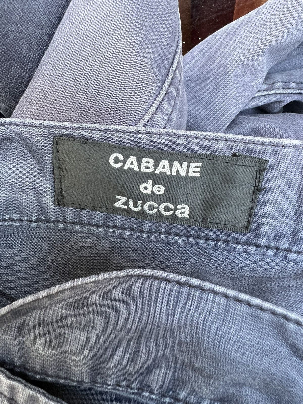 CABANE de ZUCCa VTG Cabane De Zucca Sun Faded Navy Blue Crackerjack Trouser Size US 30 / EU 46 - 19 Thumbnail