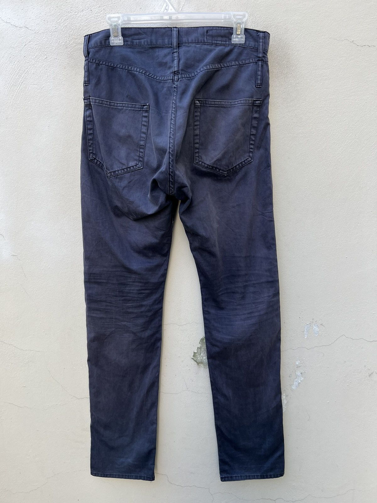 CABANE de ZUCCa VTG Cabane De Zucca Sun Faded Navy Blue Crackerjack Trouser Size US 30 / EU 46 - 14 Thumbnail