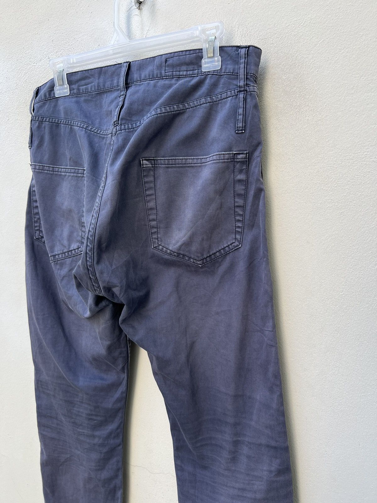 CABANE de ZUCCa VTG Cabane De Zucca Sun Faded Navy Blue Crackerjack Trouser Size US 30 / EU 46 - 17 Thumbnail