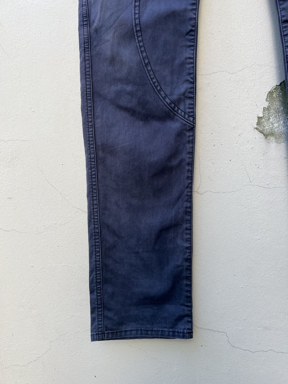 CABANE de ZUCCa VTG Cabane De Zucca Sun Faded Navy Blue Crackerjack Trouser Size US 30 / EU 46 - 11 Thumbnail