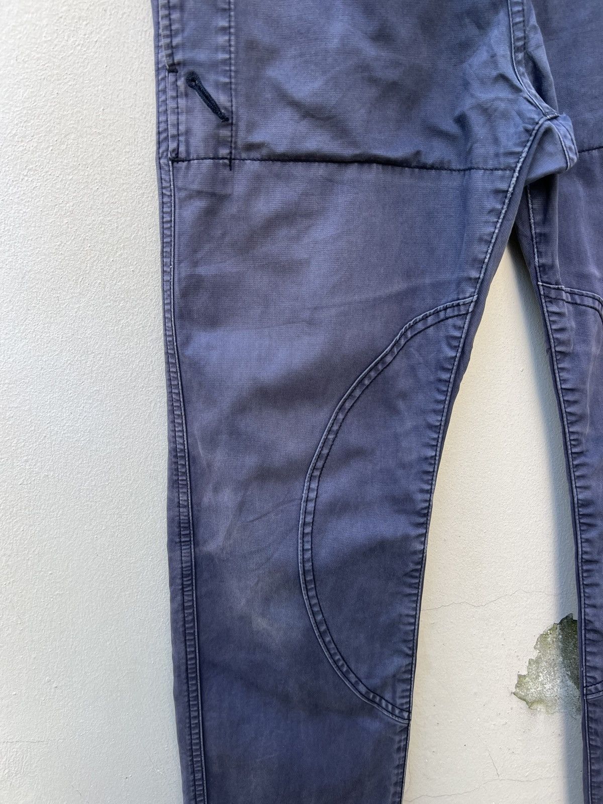 CABANE de ZUCCa VTG Cabane De Zucca Sun Faded Navy Blue Crackerjack Trouser Size US 30 / EU 46 - 10 Thumbnail