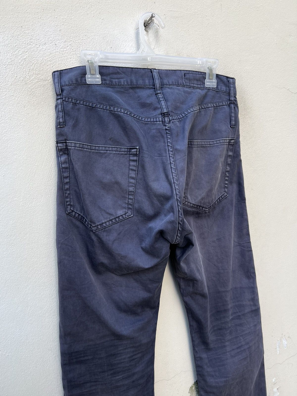 CABANE de ZUCCa VTG Cabane De Zucca Sun Faded Navy Blue Crackerjack Trouser Size US 30 / EU 46 - 15 Thumbnail