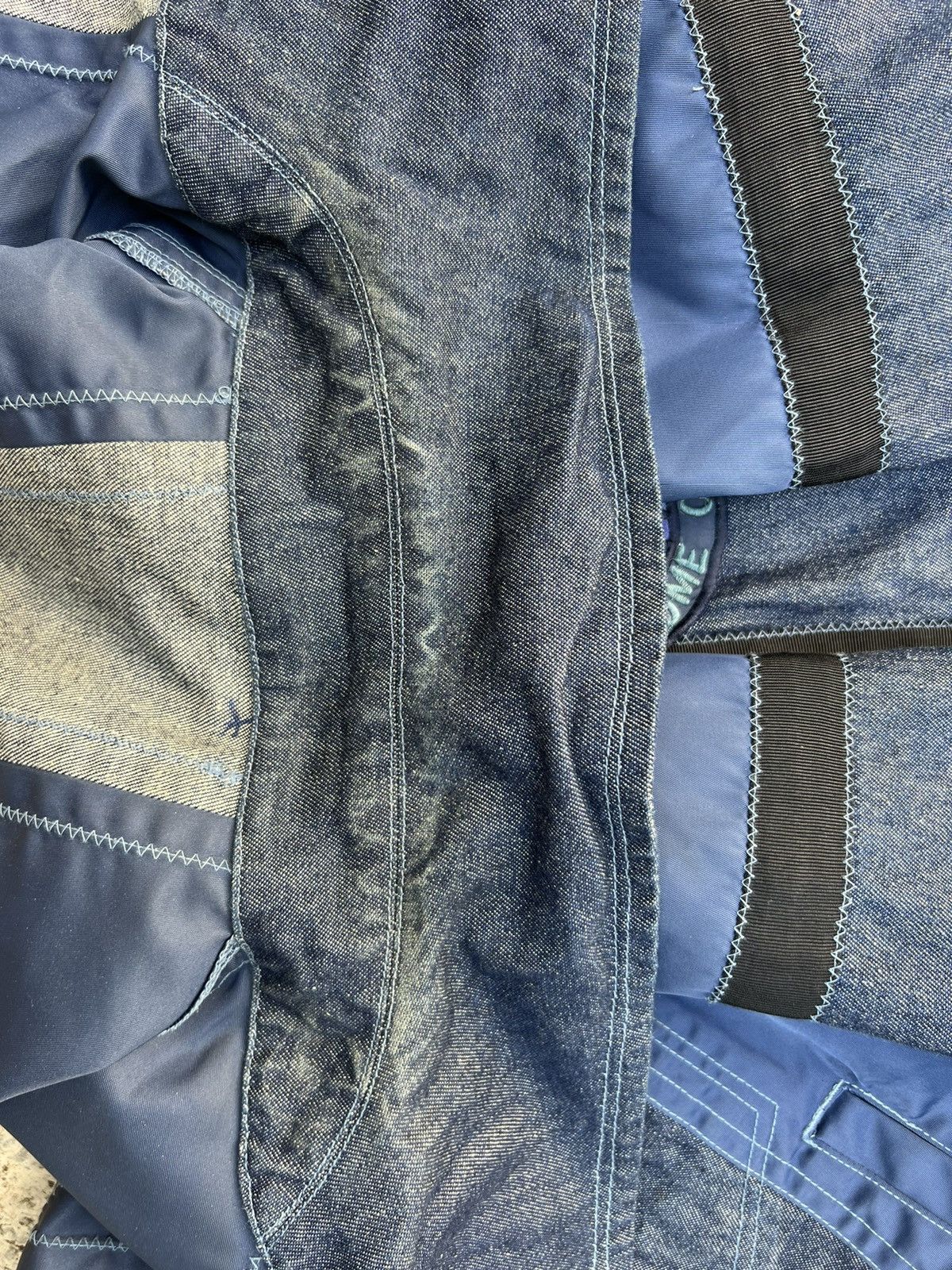 Yoshiyuki Konishi Vintage Yoshiyuki Konishi FICCE Hybrid Denim Trucker Jacket Size US L / EU 52-54 / 3 - 16 Thumbnail