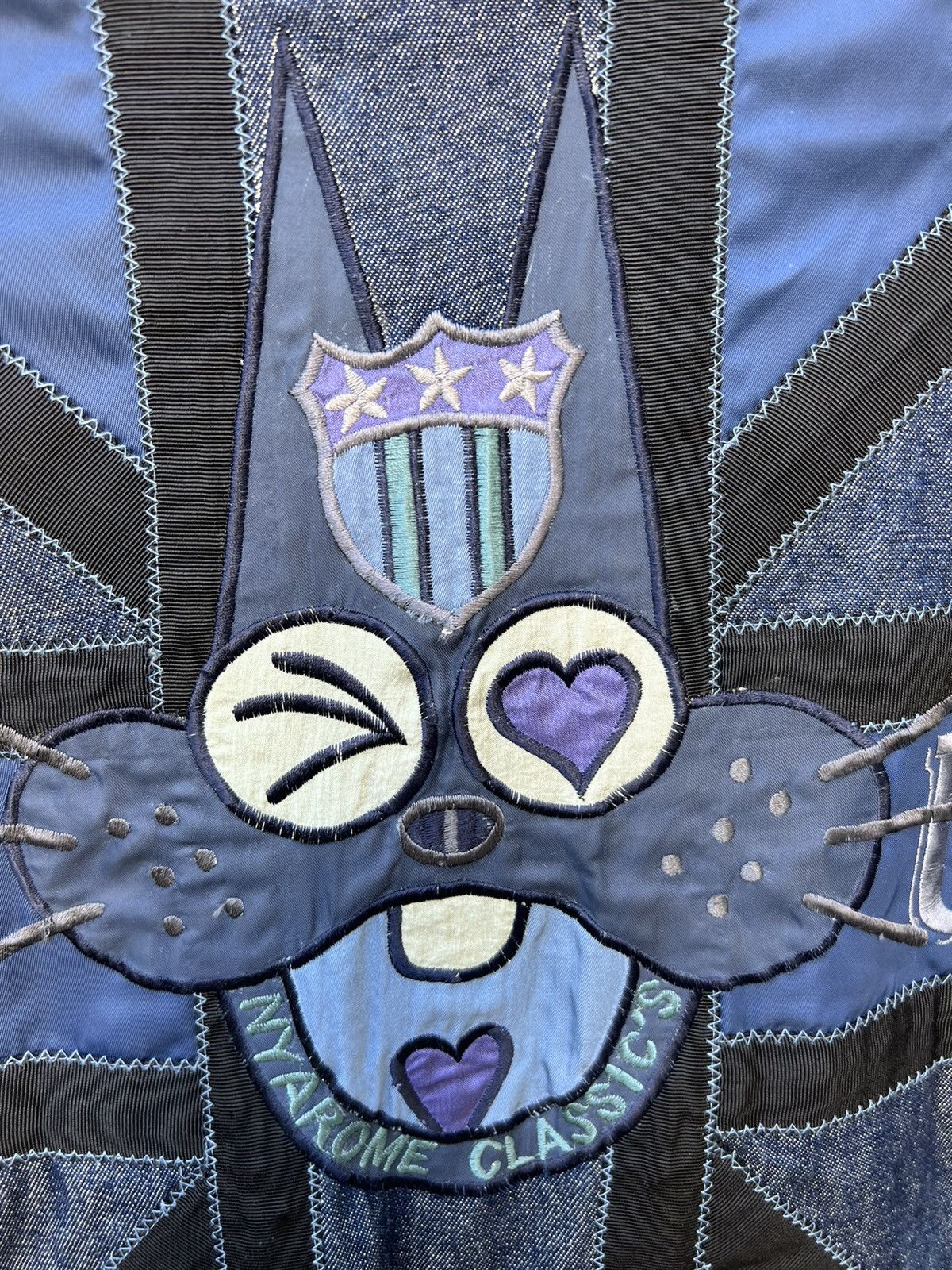 Yoshiyuki Konishi Vintage Yoshiyuki Konishi FICCE Hybrid Denim Trucker Jacket Size US L / EU 52-54 / 3 - 11 Thumbnail