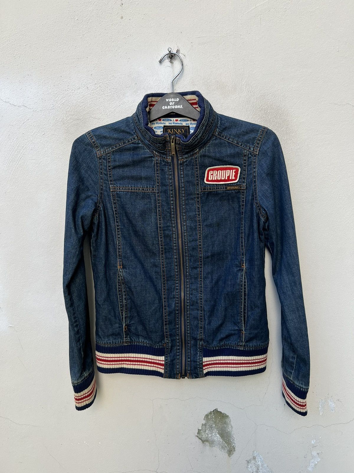 Hysteric Glamour Vintage Hysteric Glamour GROUPIE Hybrid Denim Jacket Size US XS / EU 42 / 0 - 6 Thumbnail