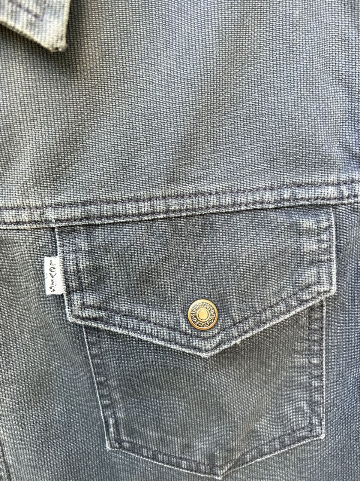 Levi's Vintage 1997 Levi’s Distress Sun Faded Cord Jacket Trashed Size US XL / EU 56 / 4 - 8 Thumbnail