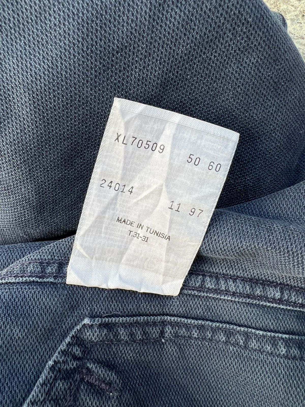 Levi's Vintage 1997 Levi’s Distress Sun Faded Cord Jacket Trashed Size US XL / EU 56 / 4 - 19 Thumbnail