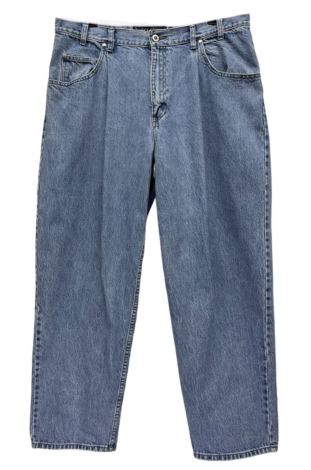 Levi's Vintage Clothing 🔥RARE🔥Vintage LEVI’S SILVER TAB BAGGY PLEATED Jeans Size US 37 - 2 Thumbnail