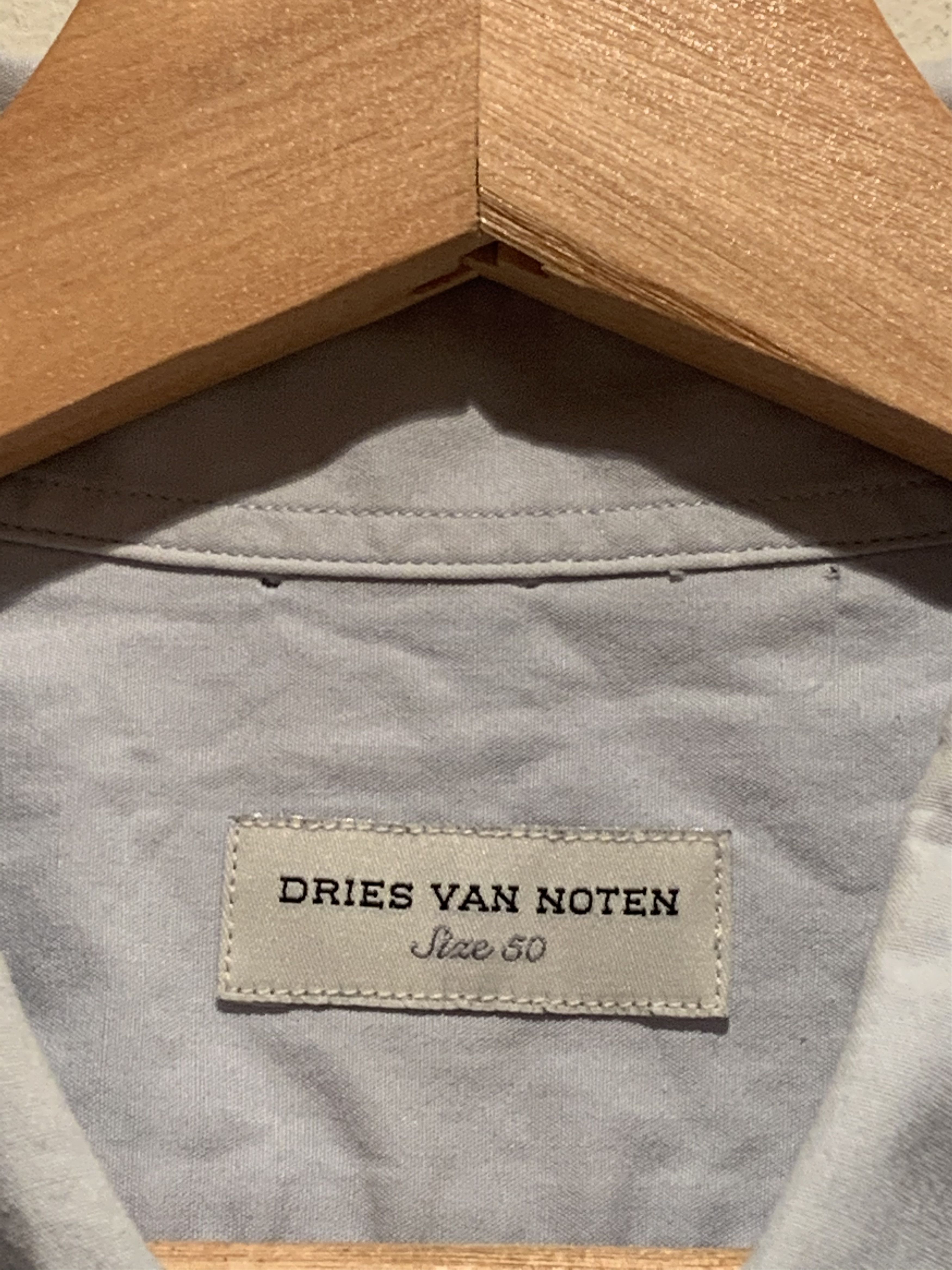 Designer × Dries Van Noten *RARE* Dries Van Noten Paneled Button Shirt - Size 50 Size US M / EU 48-50 / 2 - 3 Thumbnail