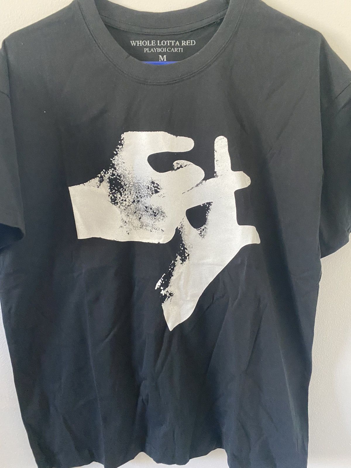 Streetwear PLAYBOI CARTI WLR SHIRT HAND SIGN | Grailed