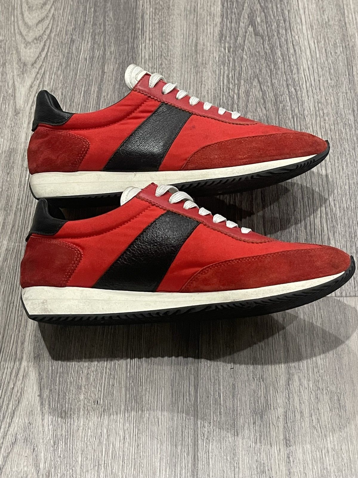 Saint Laurent Paris Saint Laurent SL20 Track Runner Suede/Nylon Sneakers Sz 41 Size US 8 / EU 41 - 3 Thumbnail