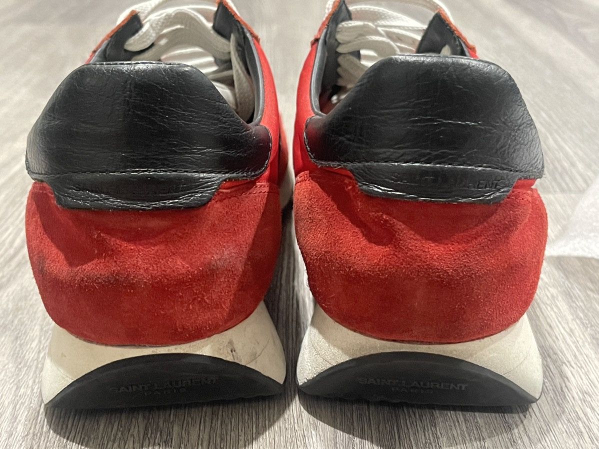 Saint Laurent Paris Saint Laurent SL20 Track Runner Suede/Nylon Sneakers Sz 41 Size US 8 / EU 41 - 4 Thumbnail