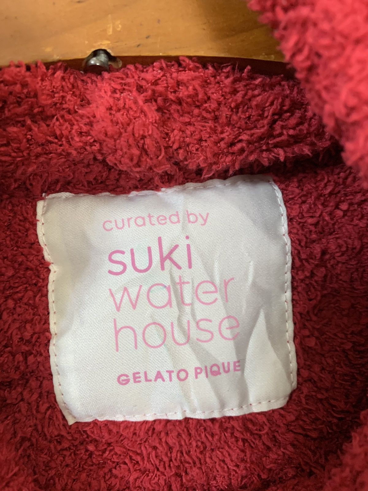 Japanese Brand Suki x Gelato Pique Fleece Hoodie Jacket Size US S / EU 44-46 / 1 - 5 Thumbnail
