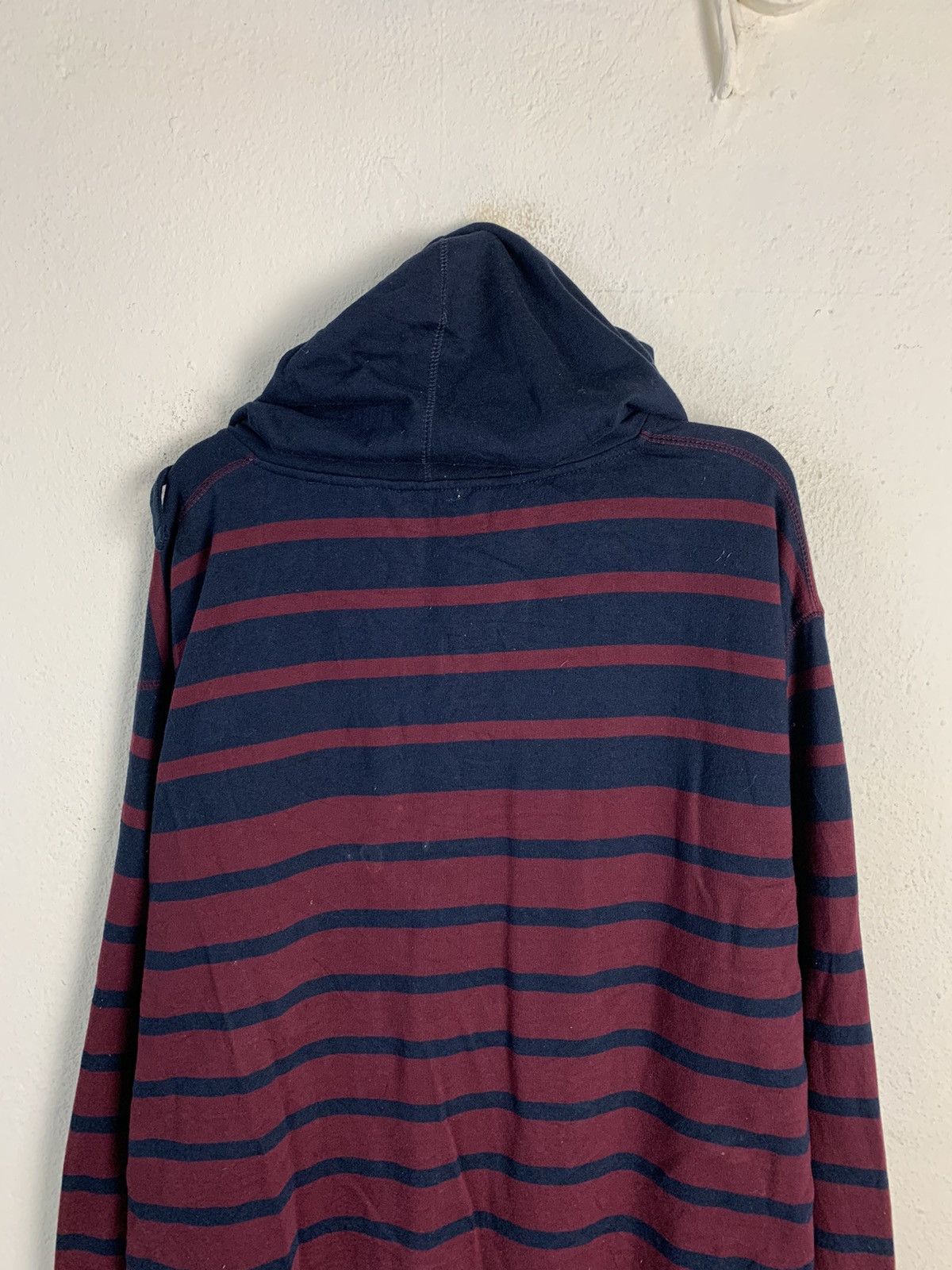 Japanese Brand Daniel Dodd Stripe Zipper Hoodie Size US XXL / EU 58 / 5 - 10 Thumbnail