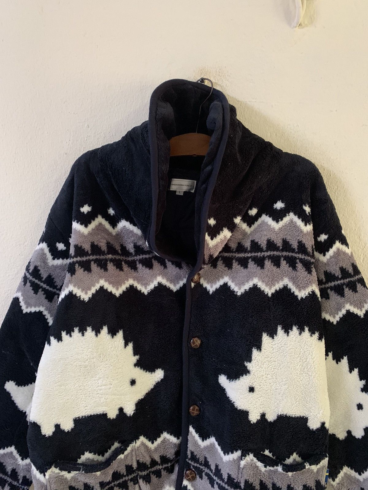 Japanese Brand Scandinavian Forest Fleece Jacket Size US L / EU 52-54 / 3 - 4 Thumbnail