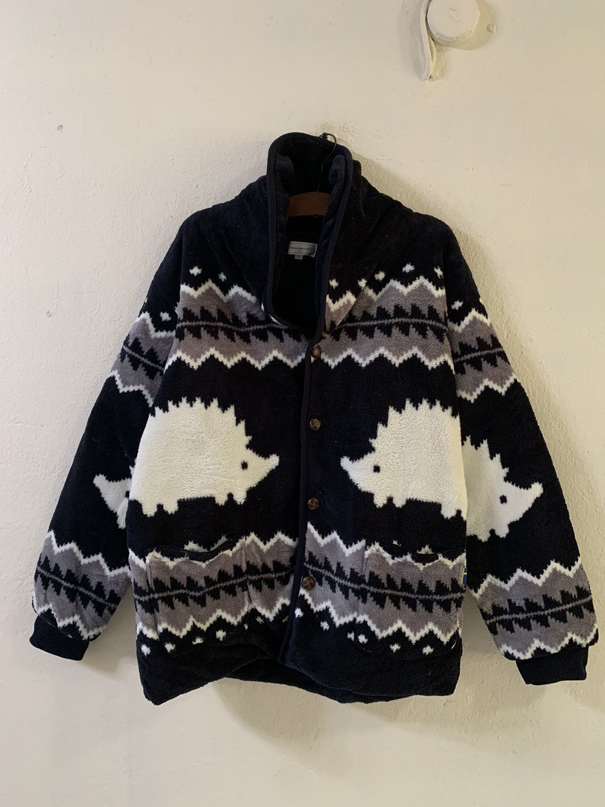 Japanese Brand Scandinavian Forest Fleece Jacket Size US L / EU 52-54 / 3 - 1 Thumbnail