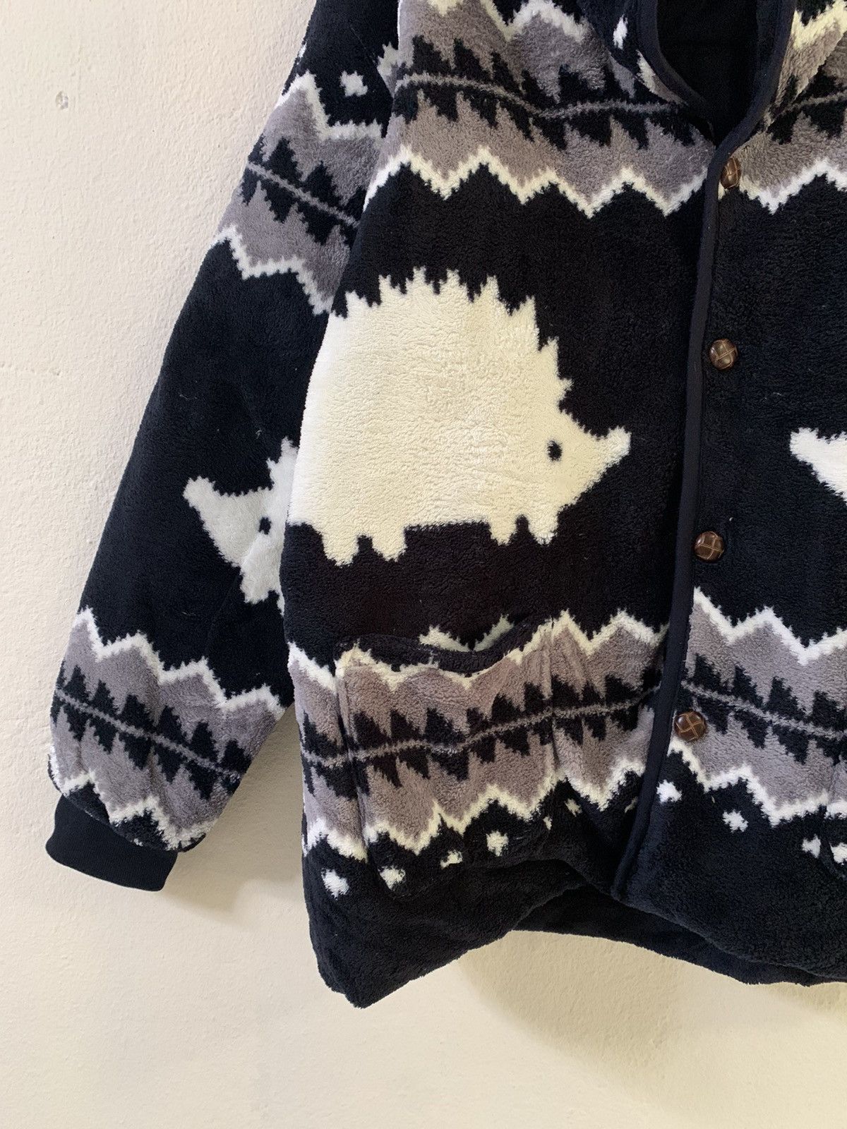 Japanese Brand Scandinavian Forest Fleece Jacket Size US L / EU 52-54 / 3 - 3 Thumbnail