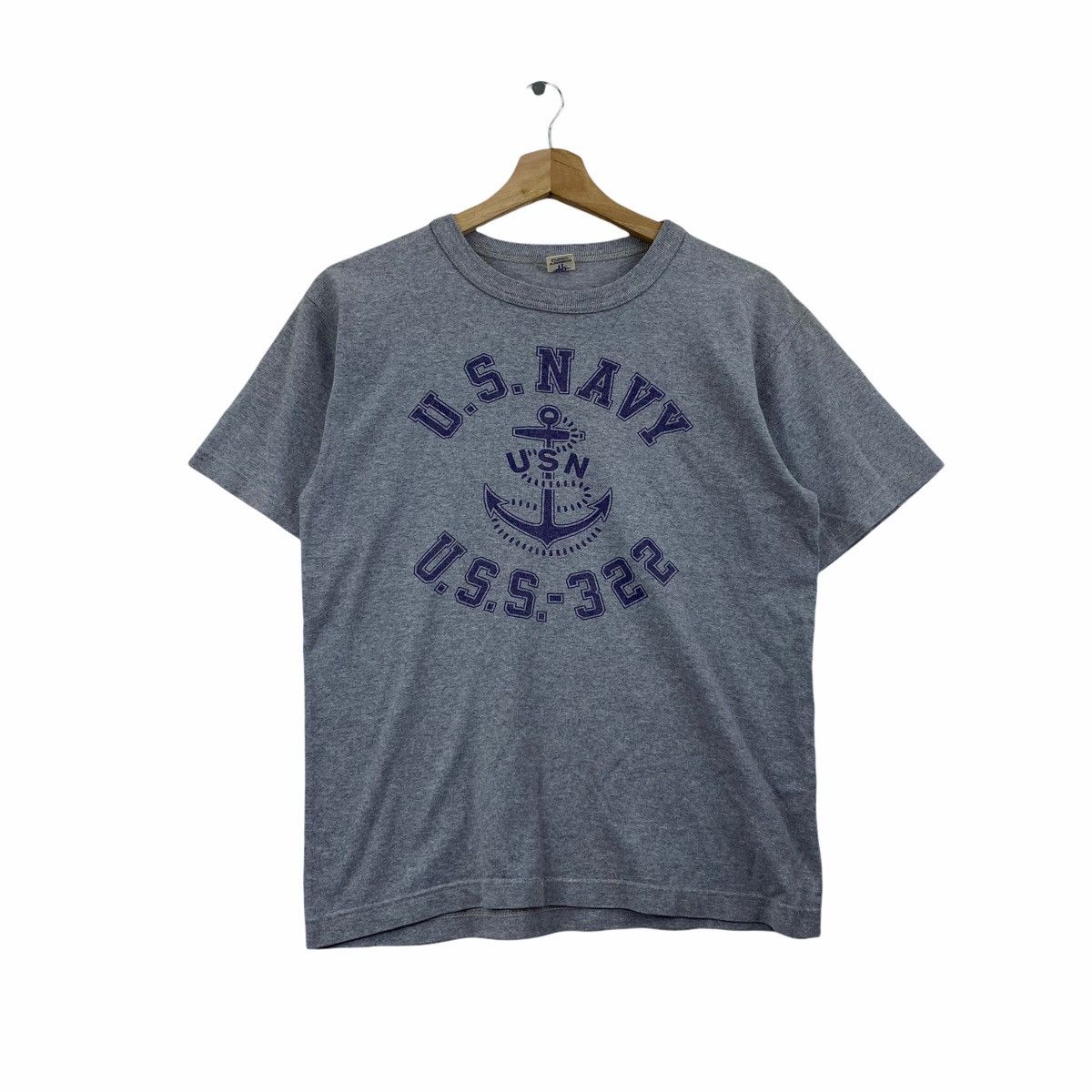 The Real McCoy's Vtg The Real MCCOY’S US Navy USN Military Tee Shirt ...